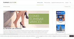 Desktop Screenshot of eliminarvarices.net